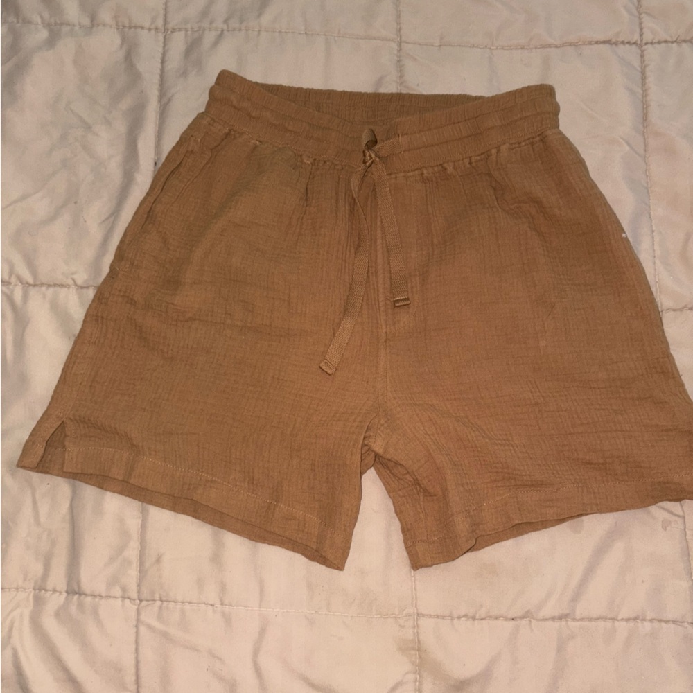 Forever 21 High Waist Tan Shorts